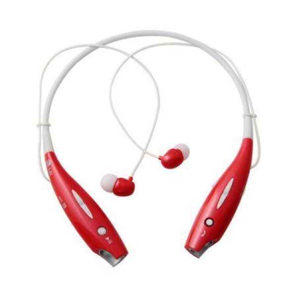 HBS 700 Wireless Bluetooth Universal Sports Stereo Earphone Headset - Red