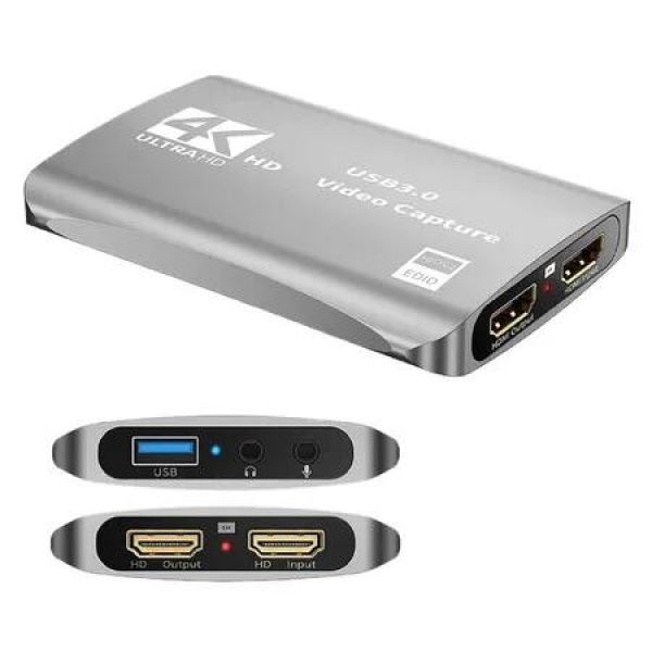 HD4K Video Capture Card 1080P 60fps USB 3.0 MS2131 HDMI-Compatible Capture Board Streaming for PS4 ps5 Nintendo SWitch Placa De Captura