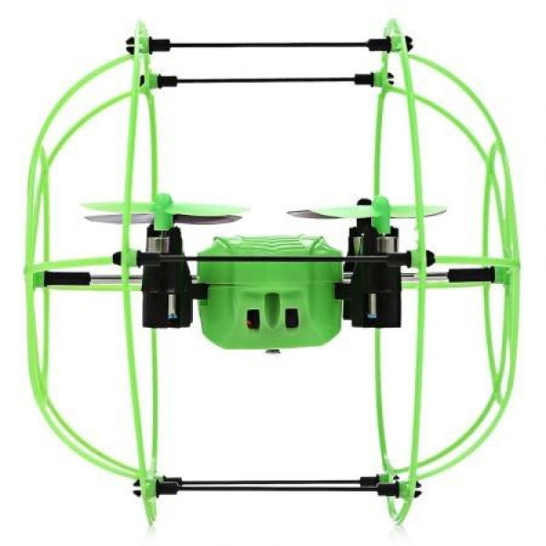 Helic Max Sky Walker 1336 2.4GHz 4CH RC Quadcopter 3D Flip Climbing Wall Roller Copter.