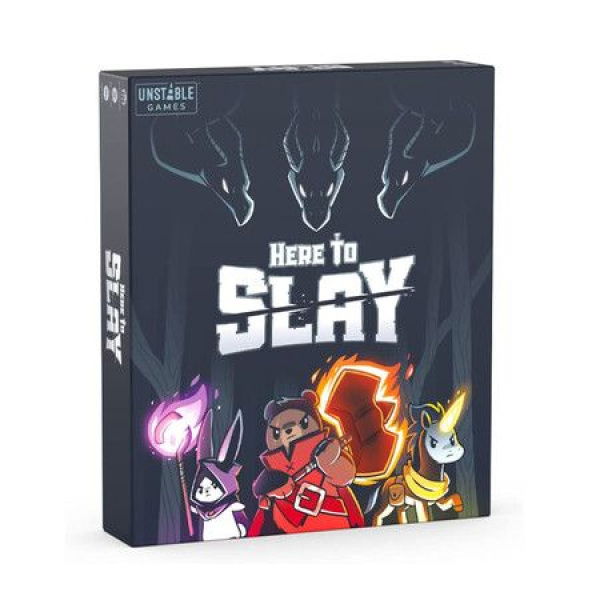 Here To Slay Base Game A Strategic Card Game For Teens And Adults Black