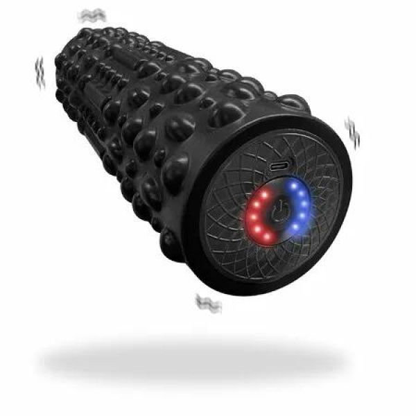 High-Density Vibrating Foam Roller Rechargeable with 5 Customizable Speeds for Deep Tissue Massage,Muscle Recovery for Back,Legs,Shoulders
