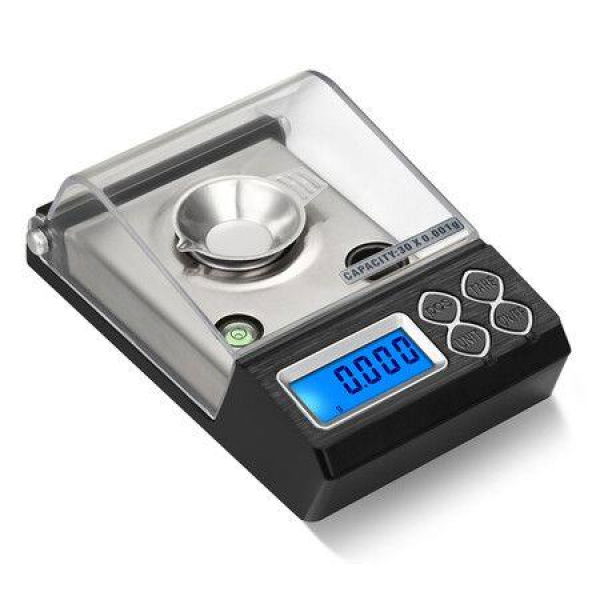 High Precision 0.001g 1mg Milligram Digital Scale Grain Counting Balance Carat Jewelry Lab Balance Weight Scale.