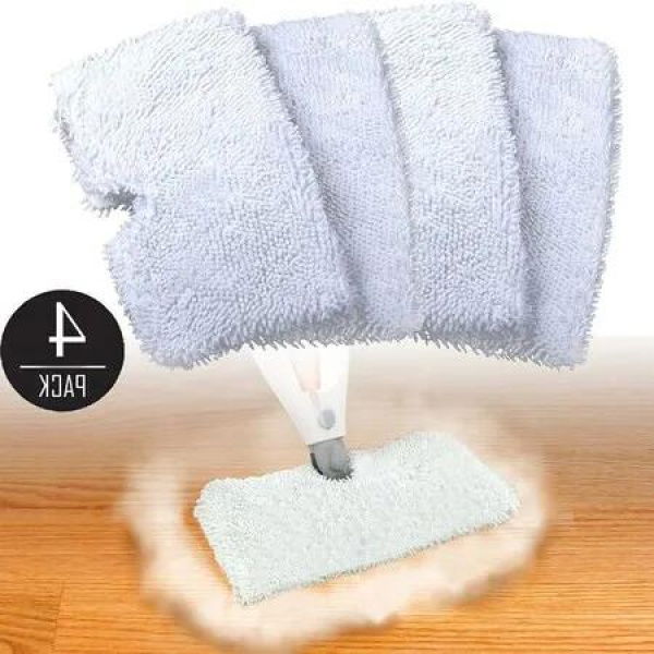 High-Quality Replacement Microfiber Mop Pads for Shark Steam S3501 S3550 S3601 S3901(4-pack)