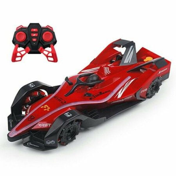 High-Speed Car Toys Formula 1 Racing Car Cool Light Spray Car 2.4GHz Wireless RC Car.