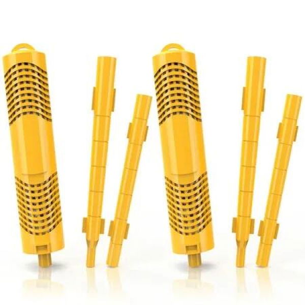Hot Tub Mineral Stick Spa Filter Cartridge Insert 2 Pcs Parts Hottub Swimming Pool Fish Koi Pond Supplies Yellow
