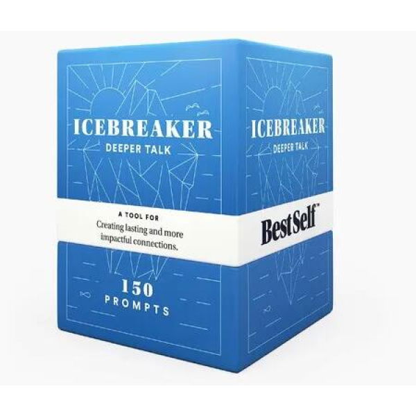 Ice Breakers 150 Prompts Deeper Talk Deck to Improve Conversations and Foster Deeper Connections Among Friends Coworkers Family and Dates