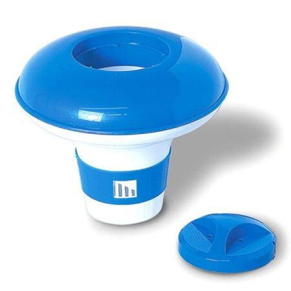 Inflatable Above-Ground Pool Floating Chlorine Bromine Tablet Dispenser For Pool Spa Hot Tub And Fountain