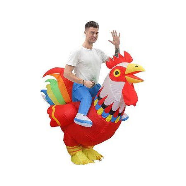 Inflatable Animal Costume Funny Costume For Halloween Christmas Party (Suitable For Height 150-190)