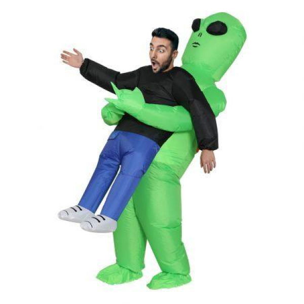 Inflatable Costume Halloween Adult Suit Alien Party Fancy Dress Cosplay Scary Blow Up