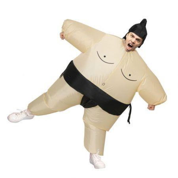 Inflatable Costume Halloween Adult Suit Party Cosplay Sumo Blow Up