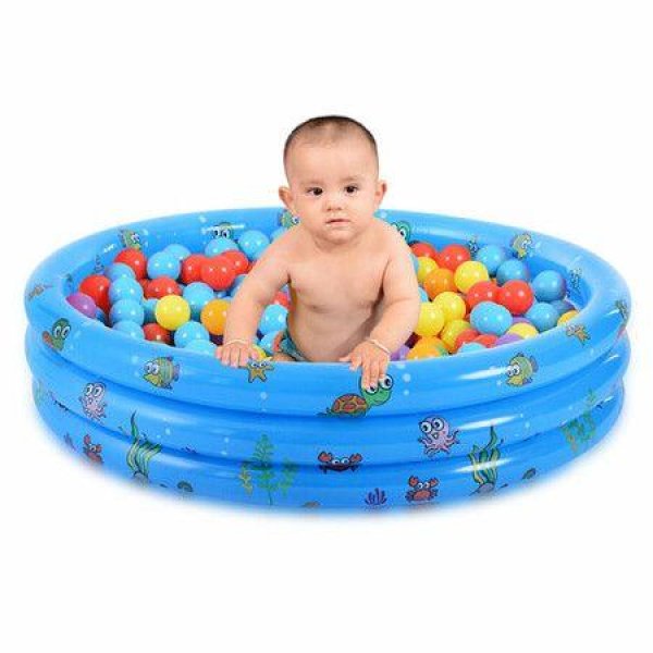 Inflatable Printing Baby Swimming Pool with Pump Thicken Environmentally Friendly PVC Harmless to Kids3#