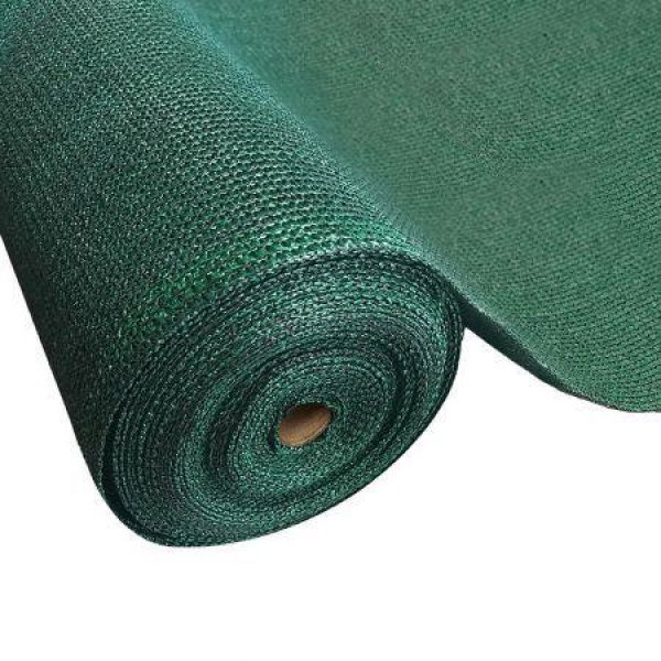 Instahut 90% Shade Cloth 3.66x20m Shadecloth Sail Heavy Duty Green