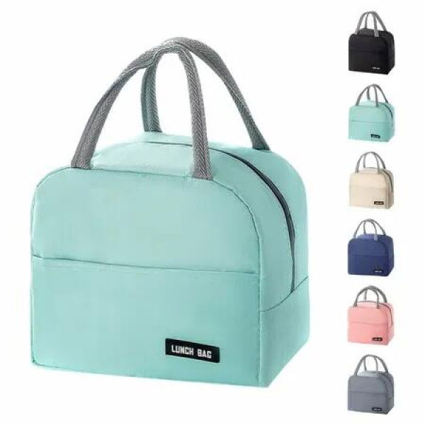 Insulated Lunch Bag for Men Women Kids Cool Bag Reusable Thermal Food Bag with Leak-Proof Liner,Cooler Tote (5L-Green)