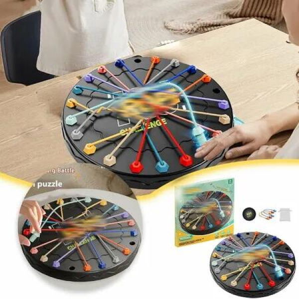 Intelligence Rope Untangling Game Educational Puzzle Toy For Kids Brain Training