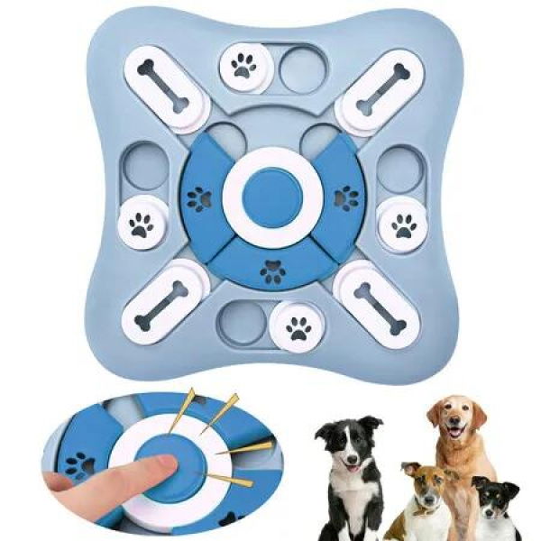 Interactive Dog Puzzle Toys for IQ Training and Mental Stimulating, Fun Slow Feeder for Large Medium Small Dogs Enrichment Toys