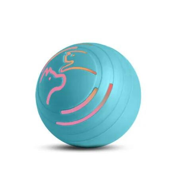 Interactive Dog Toys Ball, Automatic Rolling Toy, Activated Automatic Motion Dog Balls Toy with LED Flash, USB Rechargeable, Blue