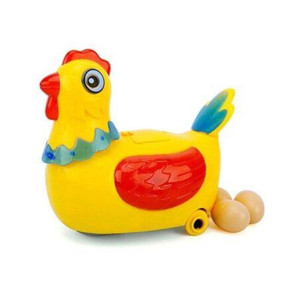 Interactive Robot Electric Animal Funny Eggs Laying Plastic Chicken Toy Novelty Music Singing Dance Easter