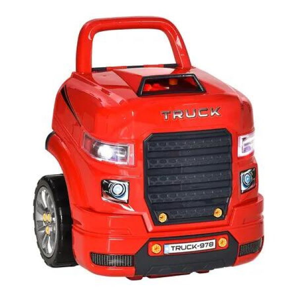 Interactive Truck Engine Toy with Removable Parts, Lights, Sounds, and Fun for Young Mechanics, Unleash their Creativity and Motor Skills with this Truck Engine Toy Ideal Gift for 3 to 5 Year Old Boys