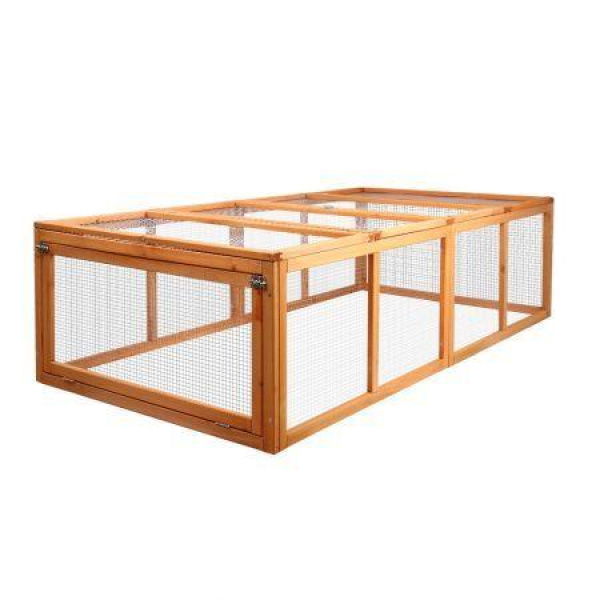 i.Pet Chicken Coop Rabbit Hutch 180cm Extra Large Wooden Chicken House Run XL Hen Cage