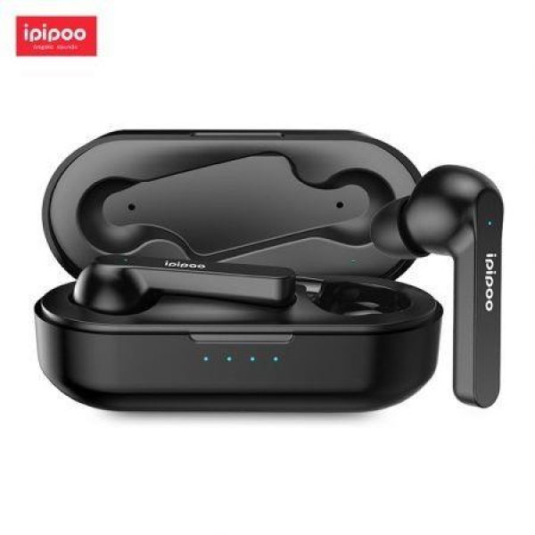 Ipipoo TP - 2 Stereo Wireless TWS Bluetooth Mini Sports Earphones Charging Cabin