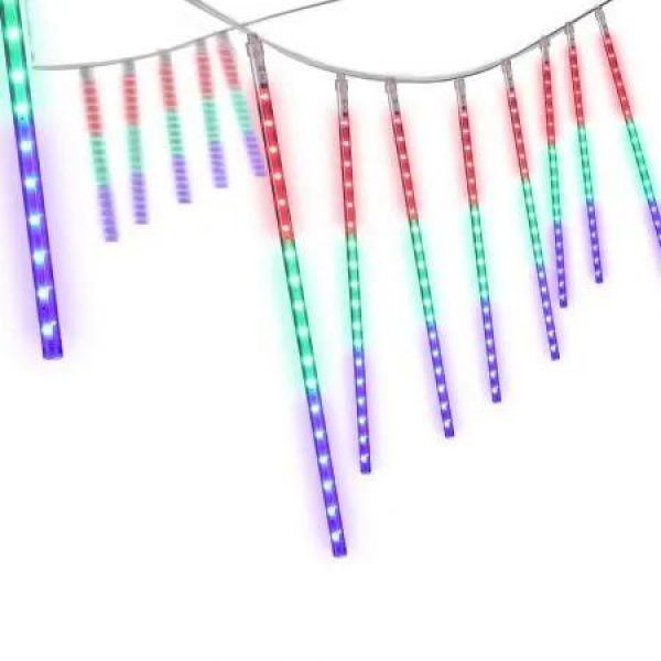 Jingle Jollys 7M Christmas Lights Shower Light 288 LED Icicle Falling Metor