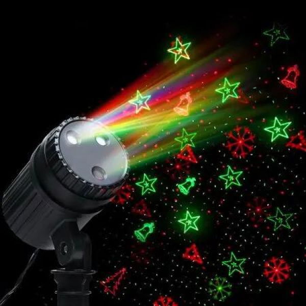 Jingle Jollys Christmas Lights Laser Light Projector Outdoor Decorations