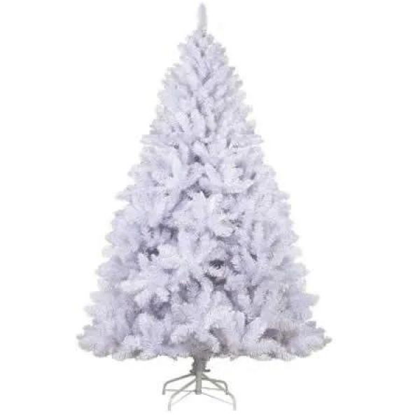 Jingle Jollys Christmas Tree 2.1m 1000 White Tips Xmas Tree Decorations