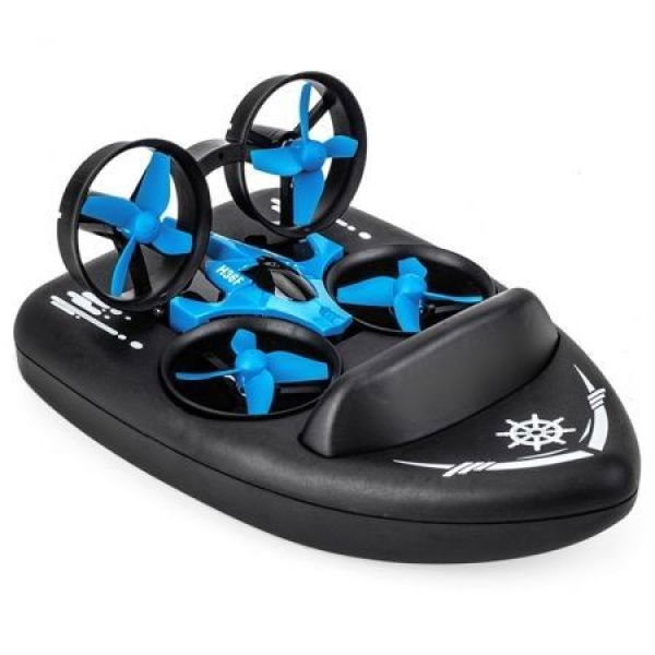 JJRC H36F RC Drone + Hovercraft Land Mode Multi-function 3-in-1 Toy Headless Mode / Speed Switching.