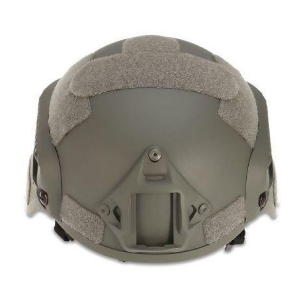 JJW Tactical Military Airsoft Paintball Helmet With Mount Rail