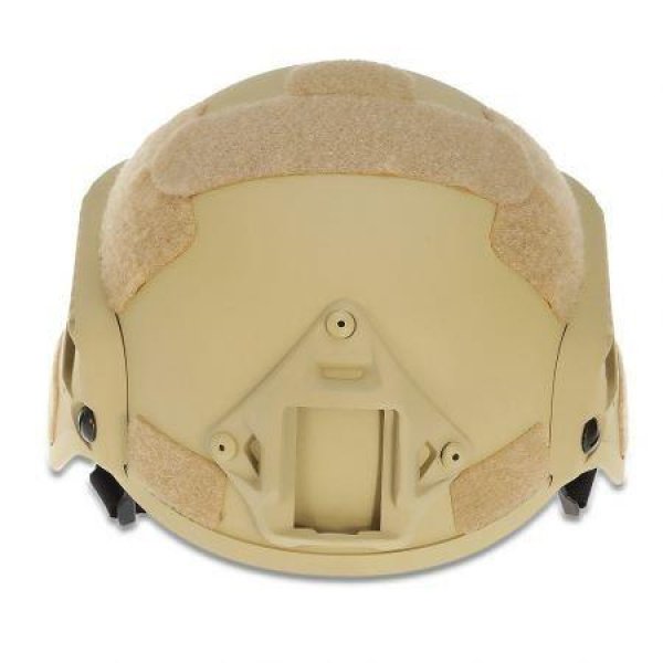 JJW Tactical Military Airsoft Paintball Helmet With Mount Rail