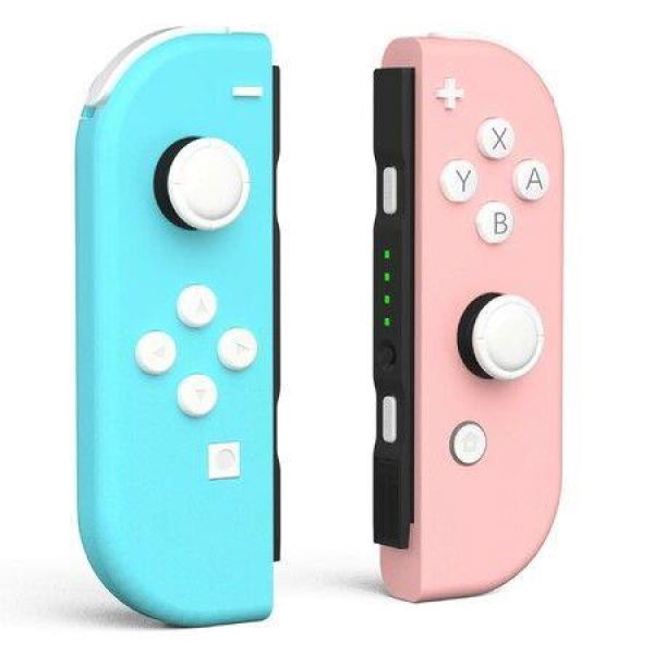 Joy-Con Controller Compatible For Switch Wireless Replacement For Switch Joy-Con Left And Right Switch Controllers. Joy-Con Supports Dual Vibration Wake-up Function And Motion Control.