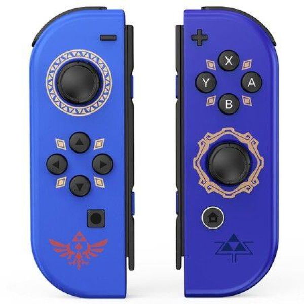 Joy-Cons For Nintendo Switch. Nintendo Switch Joy-Cons Compatible With Nintendo Switch/Switch OLED/Lite. Joy-Pad Controller Supports Turbo Function Dual Vibration Wake-up And 6-axis Motion Control.