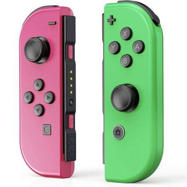 Joy-Cons For Nintendo Switch - Upgraded Controllers For The Switch. Sports L/R Wireless Controllers Compatible With The Nintendo Switch. Replacement Joy-Con With Wake-up And Screenshot Functionality.