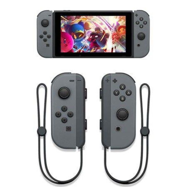 Joy-Con Controller Compatible With The Switch/Lite/OLEDSwitch. Joy-Con Alternatives For Switch Controllers. The Wireless L/R Joy-Cons Support Wake-up Function And 6-axis Gyroscope (Gray).