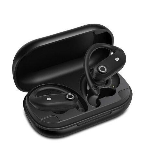 K23 Noise Cancelling Headphones Bluetooth 5.0 TWS Sports Run True Wireless Earphones With Mic Hook For Sony Xiaomi.