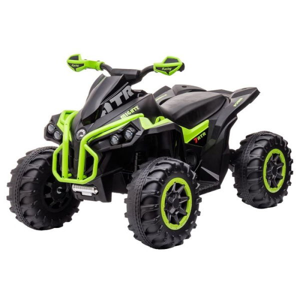 Kahuna GTS99 Kids Electric Ride On Quad Bike ATV 50W - Green