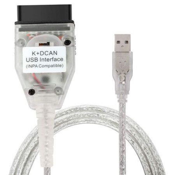 K+CAN Cable With Switch FT232RL USB Interface Cable Car Ediabas K+ Dcan USB OBD2 Diagnostic Scanner For BMW.