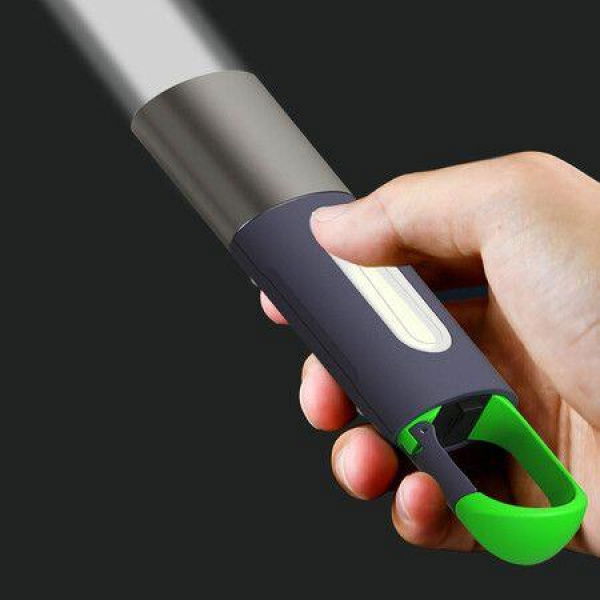 Keychain Light Pocket LED Flash Lighter Chargeable Waterproof High-brightness Mini Light With USB Cable Handheld Light For Camping Fishing