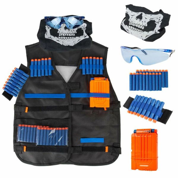 Kid Bullet Set Toys Educational Toys Childrens Brain Training Tactical Vest Kit