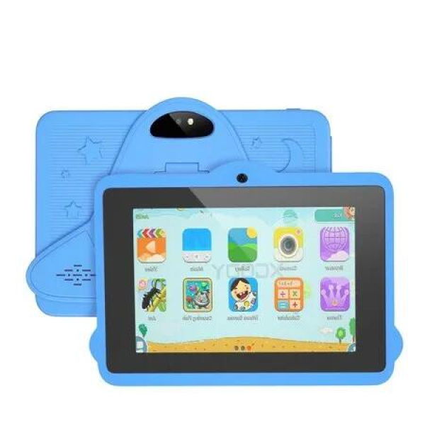 Kids 7 inch Android Tablet,64GB ROM,3GB RAM, Bluetooth,Camera, Parental Control,Pre-Installed APPs,Games, Learning Educational Toddler Tablet(Blue)