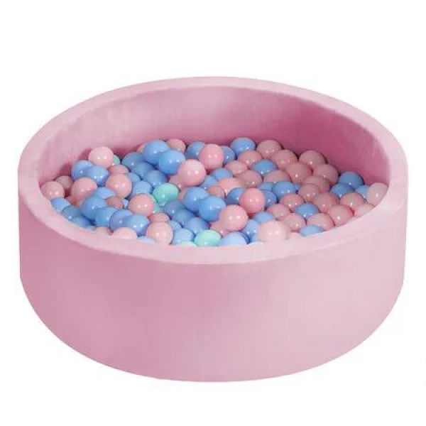 Kids Balls Pit Baby Ocean Play Pink