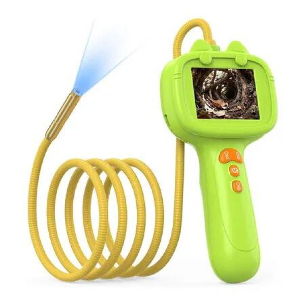 Kids Borescope Toy with Light, STEM Educational Toy Birthday Gift for Boys Girls, Outdoor Nature Exploration Toy