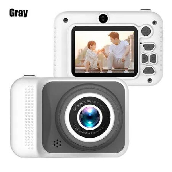 Kids Camera 1080P Portable HD Digital Camera with 32G SD Card Best Party Toys Birthday Gifts for Boys Girls Grey