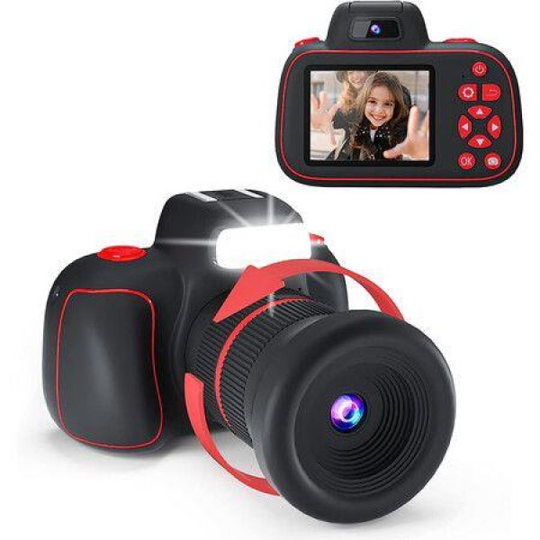 Kids Camera 4K Digital Camera For 8-12 Years Old Boys Girls