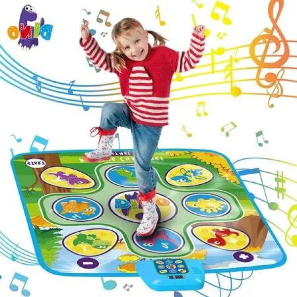 Kids Dance Mat for Ages 5-8: Perfect Gift Idea for Boys and Girls Who Love to Dance