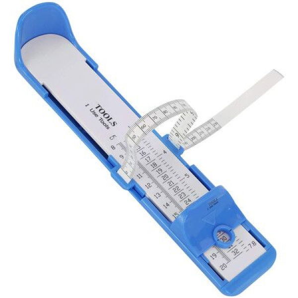 Kids Foot MeasurerToddler Foot Measure GaugeChildren Shoes Size Measuring Ruler Device For Shoe Fitting Blue