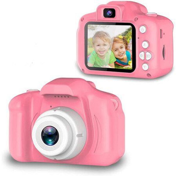 Kids HD Digital Video Selfie Camera Best Birthday Gift For 3-9 Year Old Girls