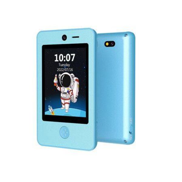 Kids Phone for Boys Touch Screen Cell Phone with 2 Camera Games Alarm Clock MP3 Music Player Phones for Kids Christmas Birthday Gifts Toys(Blue)