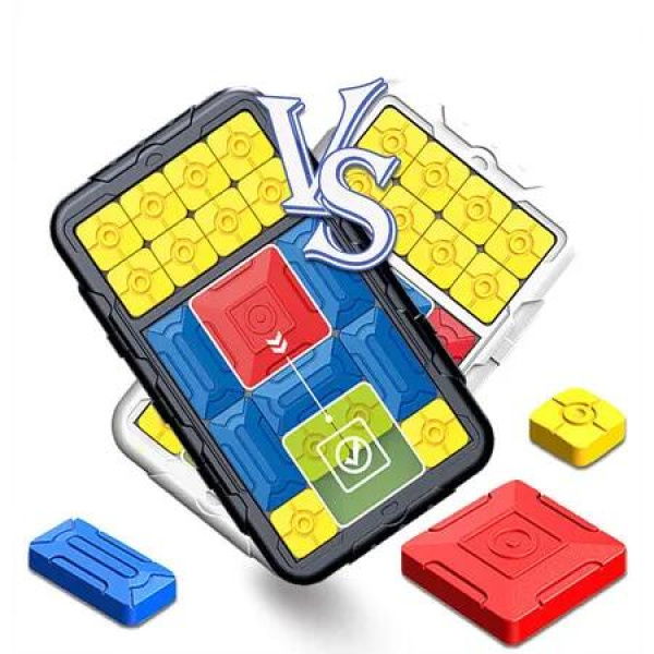 Kids Puzzle Game, Puzzle Toy Tangram Jigsaw Intelligence Unblock 500+ Leveled Up Super Slide Game for All Ages Gifts for Kids Ages 3-15