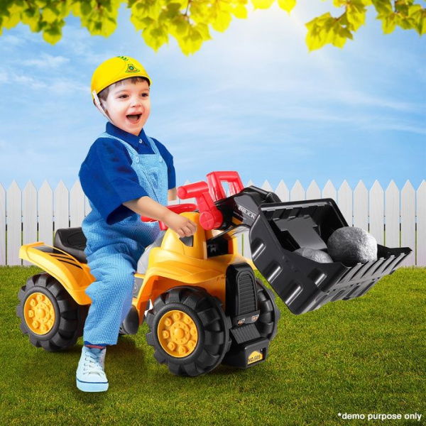 Kids Ride-On Toy Bulldozer